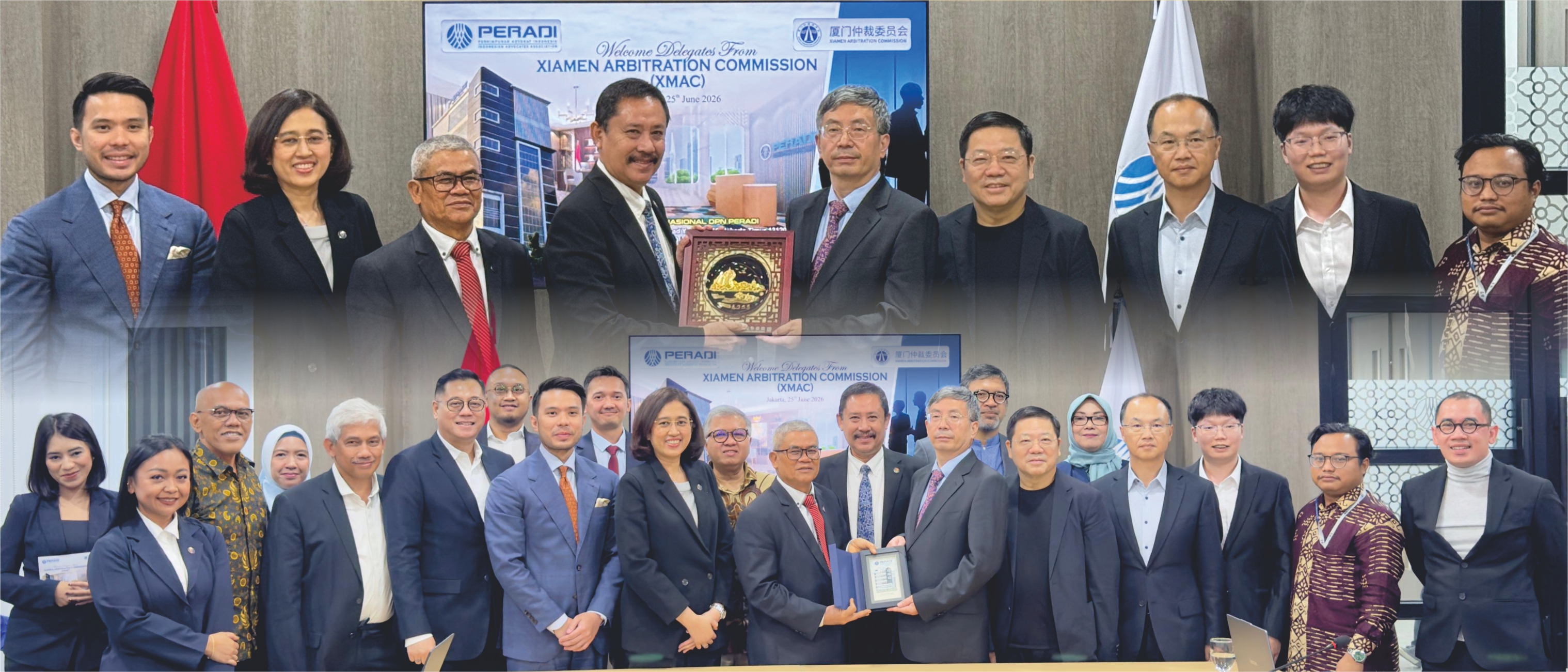 Menerima Kunjungan Advokat Xiamen Arbitration Commission China - 25 Juni 2026